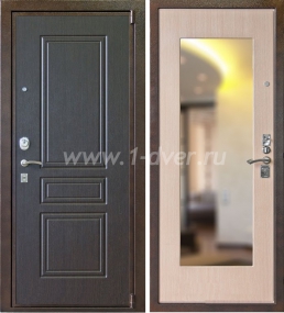 Входная дверь с зеркалом Кондор М3 - металлические двери с зеркалом с установкой
