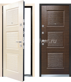 Входная дверь Mastino Line 3 - 03 - входные двери цвета венге с установкой