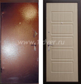Входная дверь П-10 - металлические двери по индивидуальным размерам с установкой