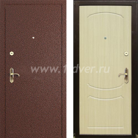 Входная дверь П-6 - входные двери беленый дуб с установкой