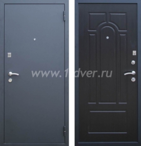 Цветная входная дверь Бастилия Чёрный шёлк / Венге - цветные входные двери с установкой