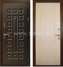 Входная дверь Кондор Х2 - входные коричневые двери с установкой