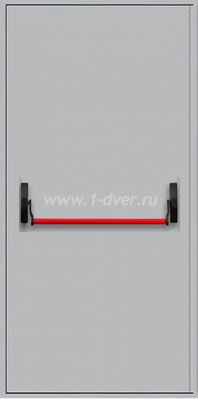 Противопожарная однопольная дверь П-дд-2