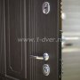 Входная дверь Интекрон Италия венге, ФЛЗ-516 сосна белая, зеркало